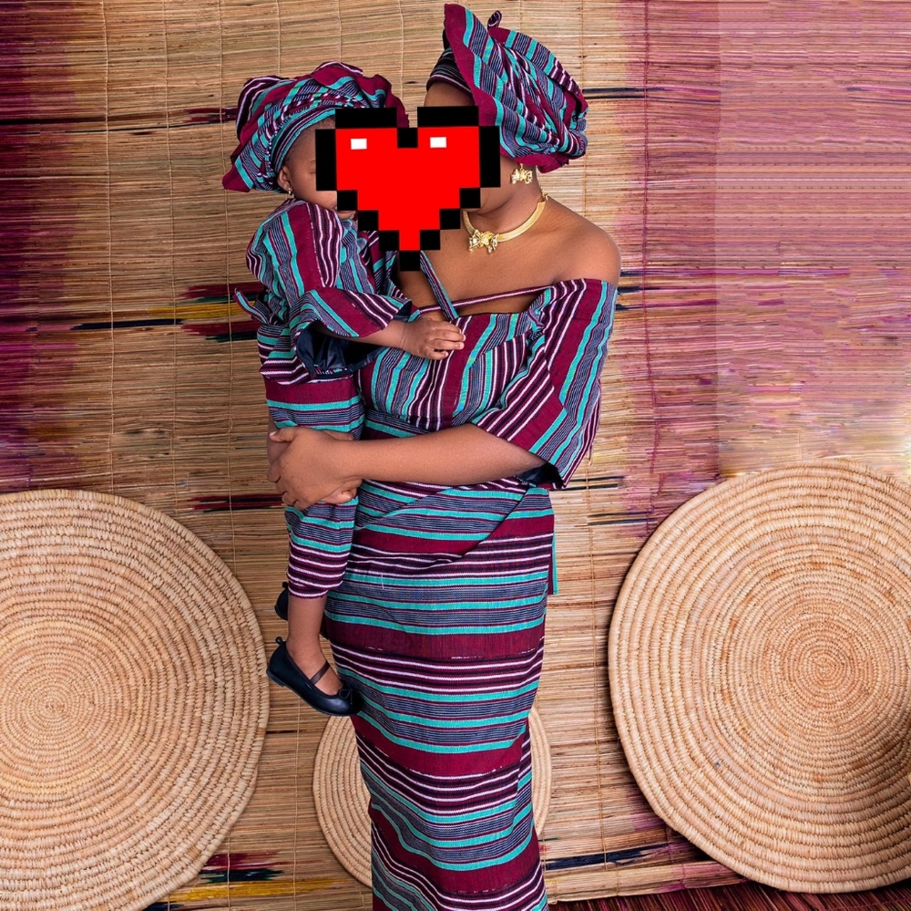 African traditional outfit